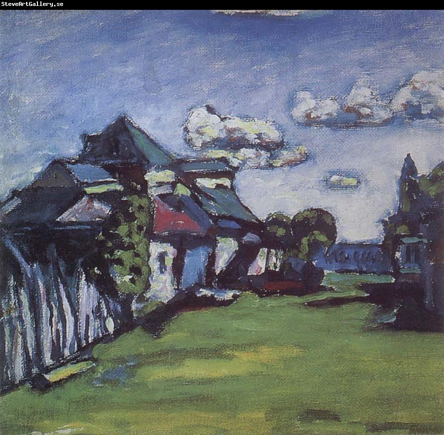 Vasily Kandinsky Suburbs of Moscow